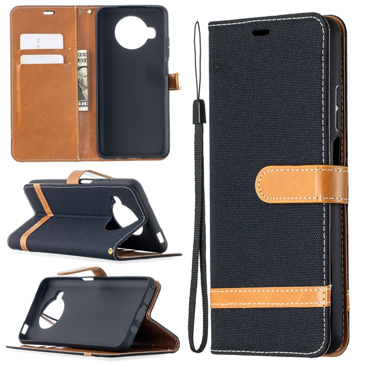 Color Matching Denim Texture Leather Case with Holder & Card Slots & Wallet & Lanyard, For Xiaomi Mi 10T / 10 Pro 5G, For Xiaomi Mi 10T Lite 5G