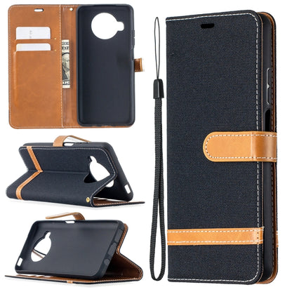 Color Matching Denim Texture Leather Case with Holder & Card Slots & Wallet & Lanyard, For Xiaomi Mi 10T / 10 Pro 5G, For Xiaomi Mi 10T Lite 5G