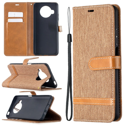 Color Matching Denim Texture Leather Case with Holder & Card Slots & Wallet & Lanyard, For Xiaomi Mi 10T / 10 Pro 5G, For Xiaomi Mi 10T Lite 5G