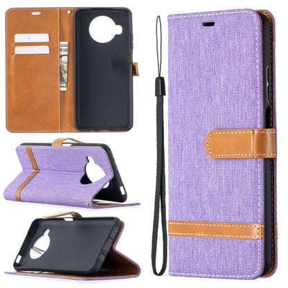 Color Matching Denim Texture Leather Case with Holder & Card Slots & Wallet & Lanyard, For Xiaomi Mi 10T / 10 Pro 5G, For Xiaomi Mi 10T Lite 5G