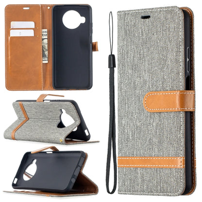 Color Matching Denim Texture Leather Case with Holder & Card Slots & Wallet & Lanyard, For Xiaomi Mi 10T / 10 Pro 5G, For Xiaomi Mi 10T Lite 5G