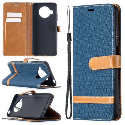 Color Matching Denim Texture Leather Case with Holder & Card Slots & Wallet & Lanyard, For Xiaomi Mi 10T / 10 Pro 5G, For Xiaomi Mi 10T Lite 5G
