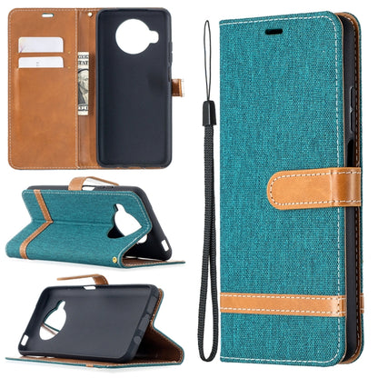 Color Matching Denim Texture Leather Case with Holder & Card Slots & Wallet & Lanyard, For Xiaomi Mi 10T / 10 Pro 5G, For Xiaomi Mi 10T Lite 5G