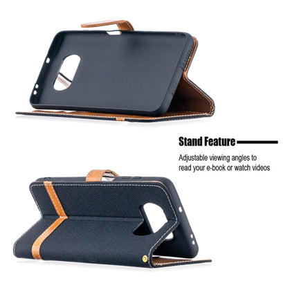 Color Matching Denim Texture Leather Case with Holder & Card Slots & Wallet & Lanyard, For Xiaomi Mi Poco X3