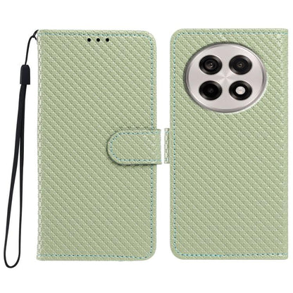 Mirrored Buckle Vegan Leather Phone Case with Small Black Cord, For OnePlus Nord CE5 5G Global, For OnePlus Ace 5