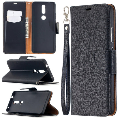 Litchi Texture Pure Color Horizontal Flip Leather Case with Holder & Card Slots & Wallet & Lanyard, For Nokia 2.4, For Nokia 3.4