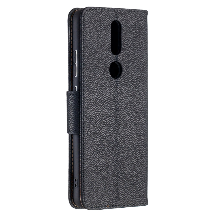 Litchi Texture Pure Color Horizontal Flip Leather Case with Holder & Card Slots & Wallet & Lanyard, For Nokia 2.4, For Nokia 3.4
