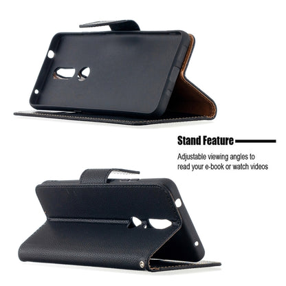 Litchi Texture Pure Color Horizontal Flip Leather Case with Holder & Card Slots & Wallet & Lanyard, For Nokia 2.4, For Nokia 3.4