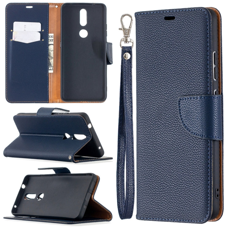 Litchi Texture Pure Color Horizontal Flip Leather Case with Holder & Card Slots & Wallet & Lanyard, For Nokia 2.4, For Nokia 3.4