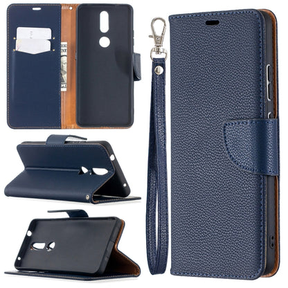 Litchi Texture Pure Color Horizontal Flip Leather Case with Holder & Card Slots & Wallet & Lanyard, For Nokia 2.4, For Nokia 3.4