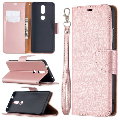 Litchi Texture Pure Color Horizontal Flip Leather Case with Holder & Card Slots & Wallet & Lanyard, For Nokia 2.4, For Nokia 3.4