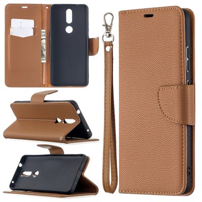 Litchi Texture Pure Color Horizontal Flip Leather Case with Holder & Card Slots & Wallet & Lanyard, For Nokia 2.4, For Nokia 3.4