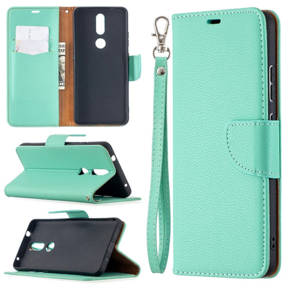 Litchi Texture Pure Color Horizontal Flip Leather Case with Holder & Card Slots & Wallet & Lanyard, For Nokia 2.4, For Nokia 3.4