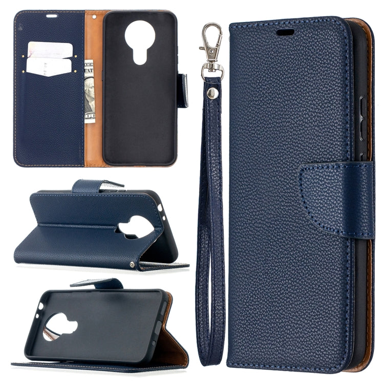 Litchi Texture Pure Color Horizontal Flip Leather Case with Holder & Card Slots & Wallet & Lanyard, For Nokia 2.4, For Nokia 3.4