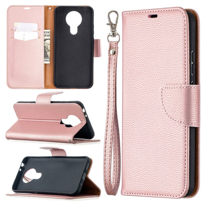 Litchi Texture Pure Color Horizontal Flip Leather Case with Holder & Card Slots & Wallet & Lanyard, For Nokia 2.4, For Nokia 3.4