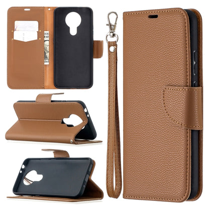 Litchi Texture Pure Color Horizontal Flip Leather Case with Holder & Card Slots & Wallet & Lanyard, For Nokia 2.4, For Nokia 3.4
