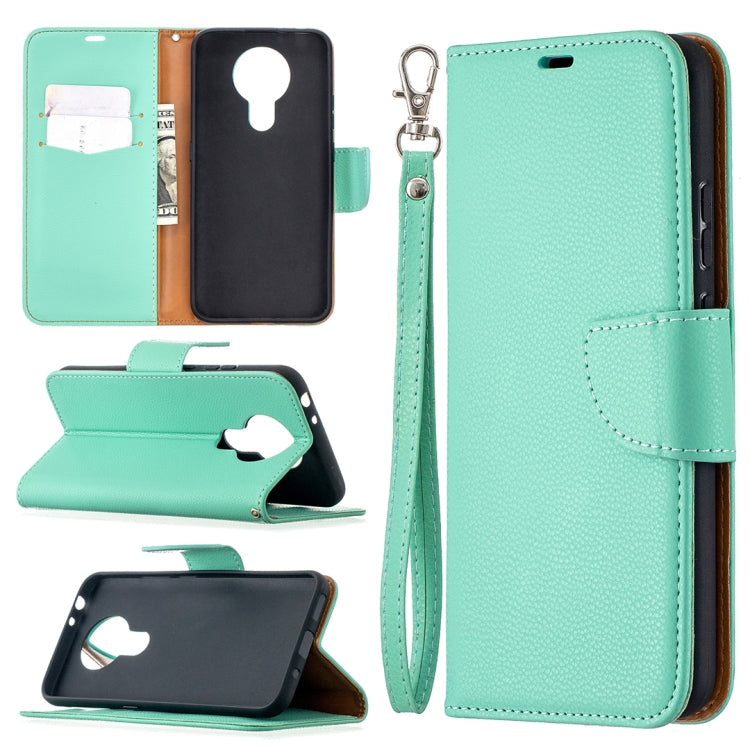 Litchi Texture Pure Color Horizontal Flip Leather Case with Holder & Card Slots & Wallet & Lanyard, For Nokia 2.4, For Nokia 3.4