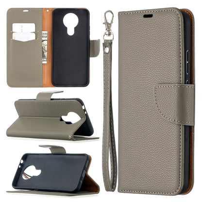 Litchi Texture Pure Color Horizontal Flip Leather Case with Holder & Card Slots & Wallet & Lanyard, For Nokia 2.4, For Nokia 3.4