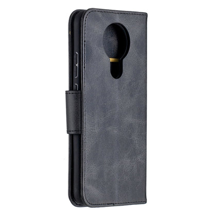Retro Lambskin Texture Pure Color Horizontal Flip PU Leather Case with Holder & Card Slots & Wallet & Lanyard, For Nokia 3.4