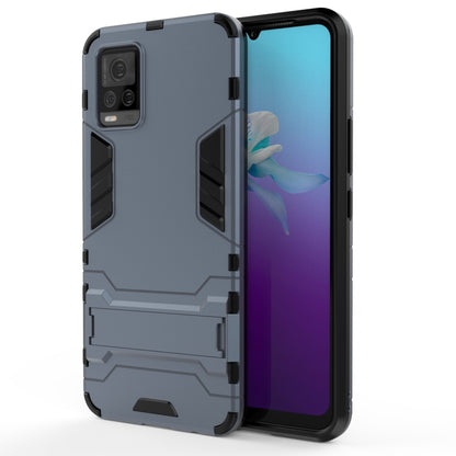PC + TPU Shockproof Protective Case with Holder, For vivo V20, For Xiaomi MI 10T Pro