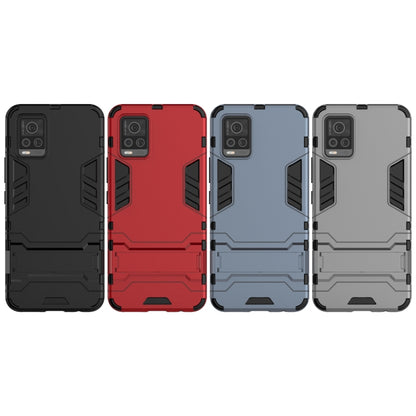 PC + TPU Shockproof Protective Case with Holder, For vivo V20, For Xiaomi MI 10T Pro