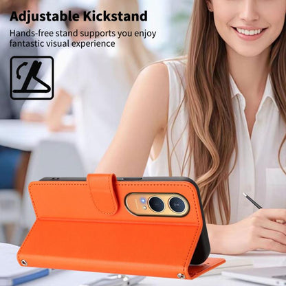 Happy Heart Pattern Magnetic Closure Vegan Leather Phone Case with Wrist Strap, For OnePlus Nord CE4 Lite 5G Global, For OnePlus Nord CE4 5G
