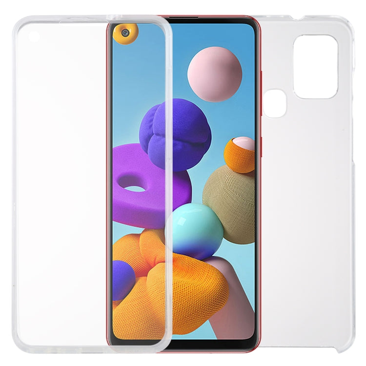 PC+TPU Ultra-Thin Double-Sided All-Inclusive Transparent Case, For Xiaomi Mi 10 Lite, For Xiaomi Poco X3, For Xiaomi Redmi Note 9, For Xiaomi Mi Note 10 Lite, For Xiaomi Redmi 9A, For Xiaomi Redmi 9C, For Huawei Y5p, For Huawei Y6p                     ...