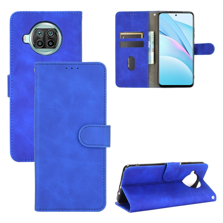 Solid Color Skin Feel Magnetic Buckle Horizontal Flip Calf Texture PU Leather Case with Holder & Card Slots & Wallet, For Oukitel C21 / C21 Pro, For Xiaomi Mi 10T Lite 5G