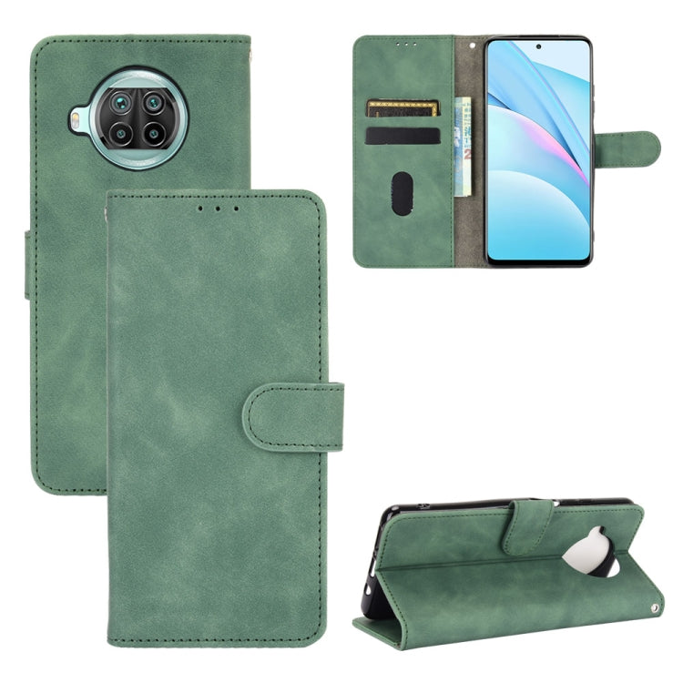 Solid Color Skin Feel Magnetic Buckle Horizontal Flip Calf Texture PU Leather Case with Holder & Card Slots & Wallet, For Oukitel C21 / C21 Pro, For Xiaomi Mi 10T Lite 5G