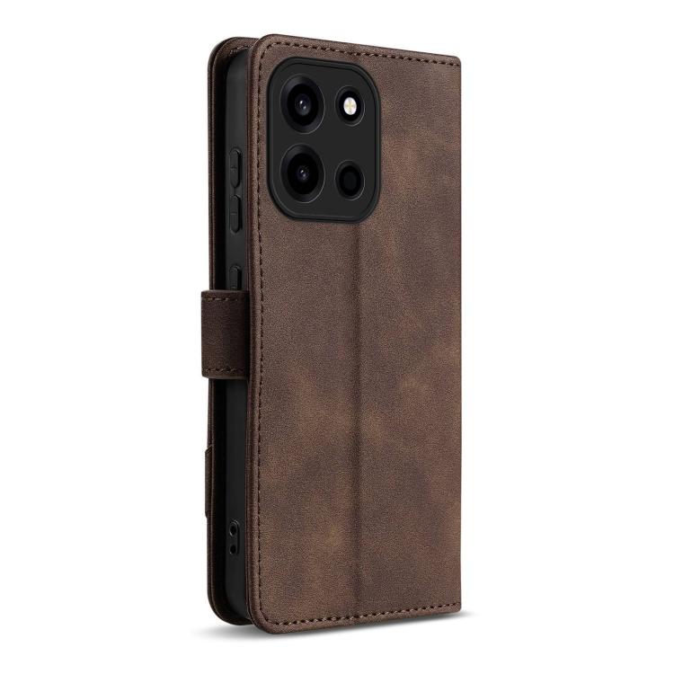 AZNS A2 Series Tri-Card Wallet RFID Vegan Leather Phone Case with Strap, For OnePlus Turbo 6/Nord 6 5G, For OnePlus 15T, For OnePlus 15