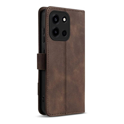 AZNS A2 Series Tri-Card Wallet RFID Vegan Leather Phone Case with Strap, For OnePlus Turbo 6/Nord 6 5G, For OnePlus 15T, For OnePlus 15