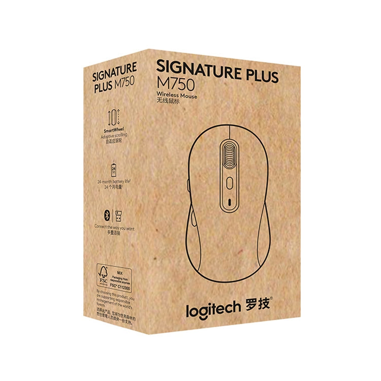 Logitech M750 2000DPI 2.4GHz Wireless Bluetooth Dual Mode Mouse, M750
