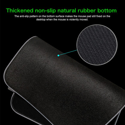 Computer Monster Pattern Illuminated Mouse Pad, Size: 35 x 25 x 0.4cm