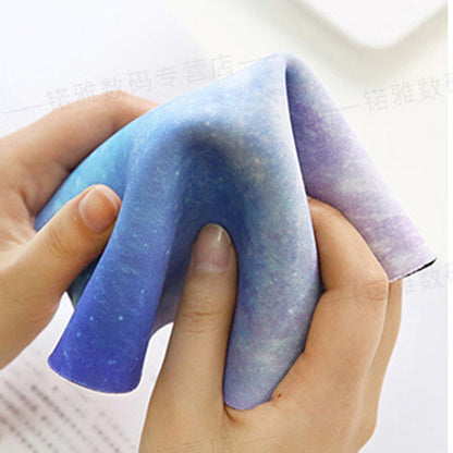 Rainbow Color Mercury Pattern Circular Mouse Pad, Diameter: 22cm