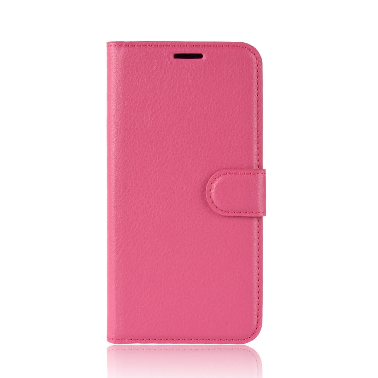 For OnePlus 6 Litchi Texture Horizontal Flip Leather Case with Holder & Card Slots & Wallet, For OnePlus 6