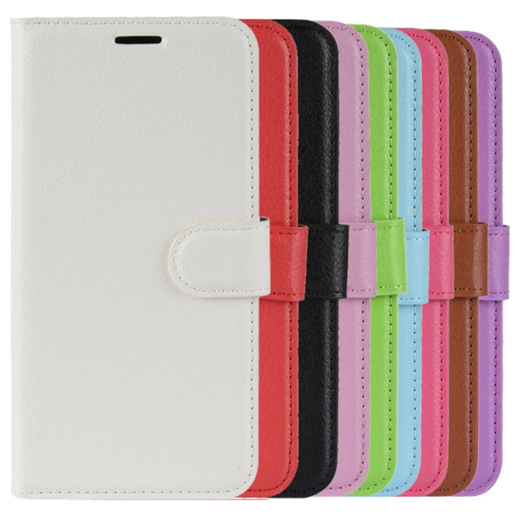 For OnePlus 6 Litchi Texture Horizontal Flip Leather Case with Holder & Card Slots & Wallet, For OnePlus 6