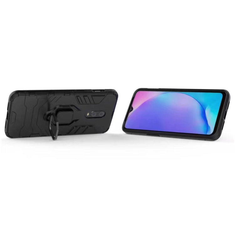 PC + TPU Shockproof Protective Case with Magnetic Ring Holder for OnePlus 7, For OnePlus 7