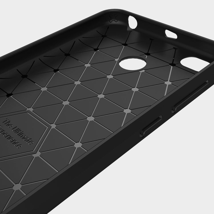 For Xiaomi  Redmi 4X  Brushed Carbon Fiber Texture Shockproof TPU Protective Cover Case , For Redmi 4X, Redmi 4X