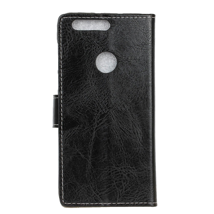 Retro Crazy Horse Texture Horizontal Flip Leather Case for OPPO A7 / AX7, with Holder & Card Slots & Photo Frame, For OPPO A7 / AX7, OPPO A7 / AX7