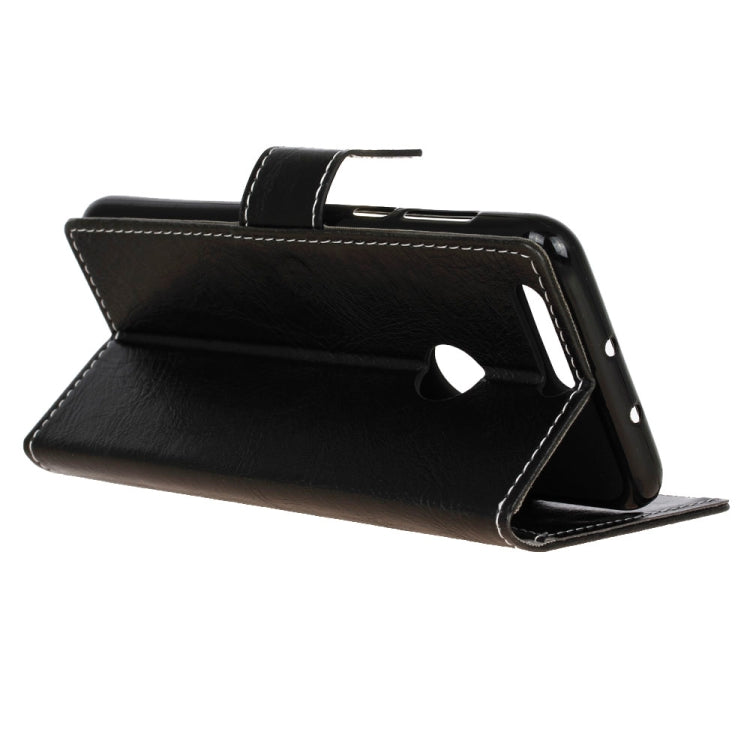 Retro Crazy Horse Texture Horizontal Flip Leather Case for OPPO A7 / AX7, with Holder & Card Slots & Photo Frame, For OPPO A7 / AX7, OPPO A7 / AX7