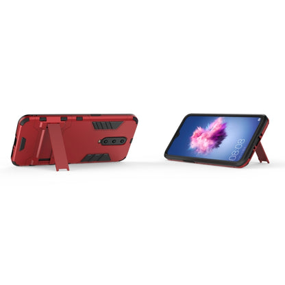Shockproof PC + TPU  Case for OPPO R17 Pro, with Holder, For OPPO R17 Pro, For OPPO R17 Pro, wit