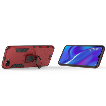 PC + TPU Shockproof Protective Case for OPPO K1, with Magnetic Ring Holder, For OPPO K1