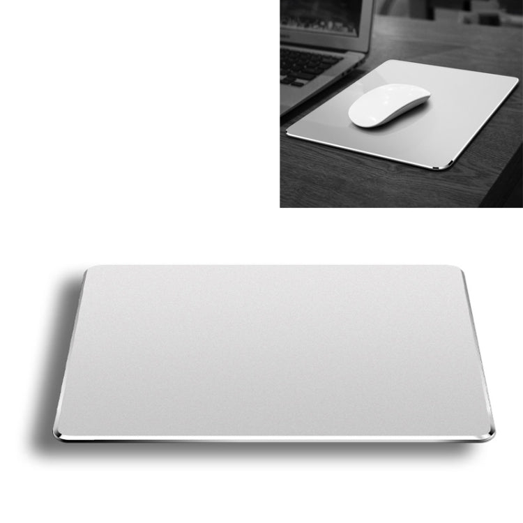Aluminum Alloy Double-sided Non-slip Mat Desk Mouse Pad, Size : M, Size : M