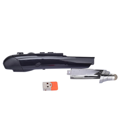 PR-08 6-keys Smart Wireless Optical Mouse with Stylus Pen & Laser Function, Laser Function Black, Laser Function Grey, Laser Function Blue, Laser Function Red, Laser Function White
