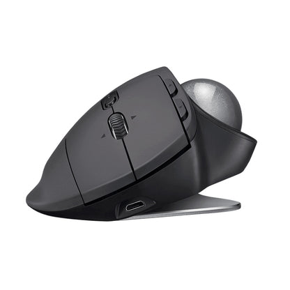 Logitech MX ERGO S 440DPI Bluetooth + Unifying Dual-mode Wireless Trackball Optical Mouse, MX ERGO S