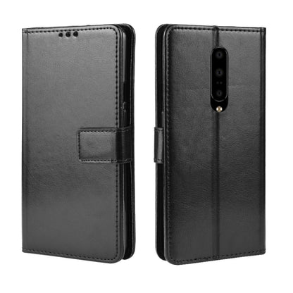 Retro Crazy Horse Texture Horizontal Flip Leather Case for OnePlus 7 Pro, with Holder & Card Slots & Photo Frame, For OnePlus 7 Pro