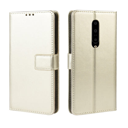 Retro Crazy Horse Texture Horizontal Flip Leather Case for OnePlus 7 Pro, with Holder & Card Slots & Photo Frame, For OnePlus 7 Pro