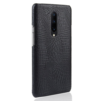 Shockproof Crocodile Texture PC + PU Case for OnePlus 7 Pro