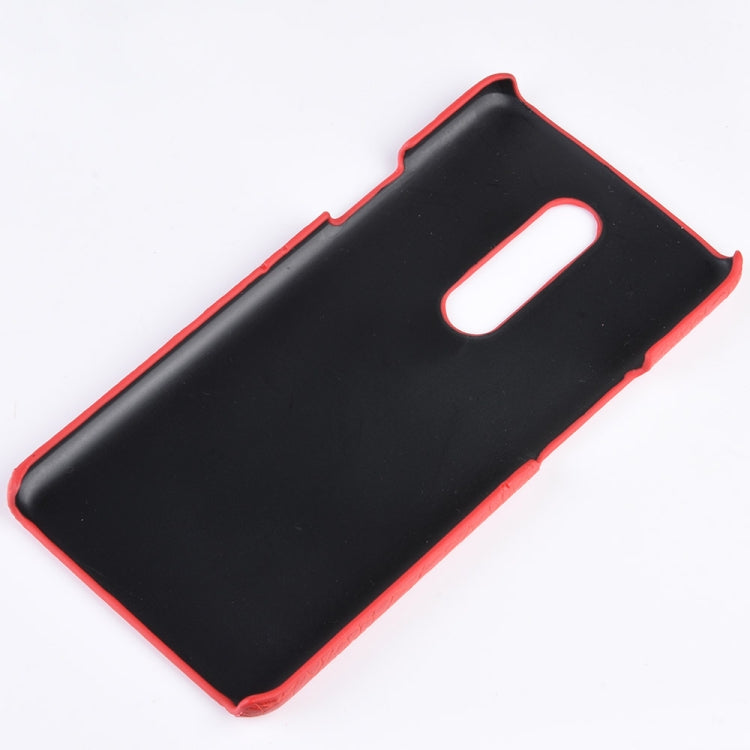 Shockproof Crocodile Texture PC + PU Case for OnePlus 7 Pro
