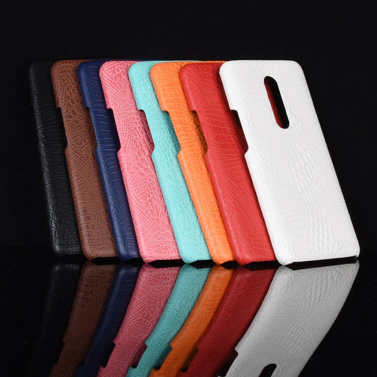 Shockproof Crocodile Texture PC + PU Case for OnePlus 7 Pro